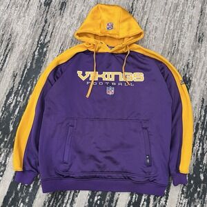 Minnesota Vikings Football Pullover Hoodie Size‎ Large